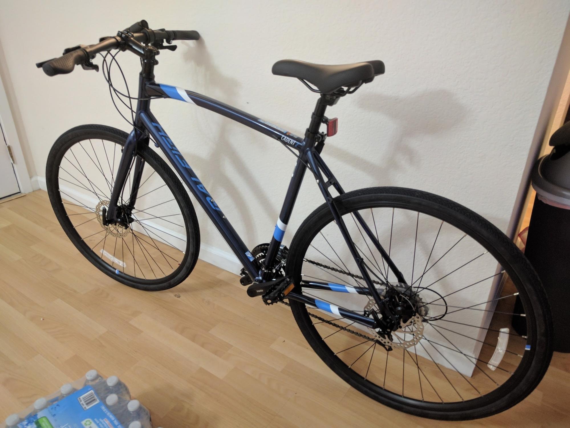 2017 Raleigh Cadent 2 Urban Blue