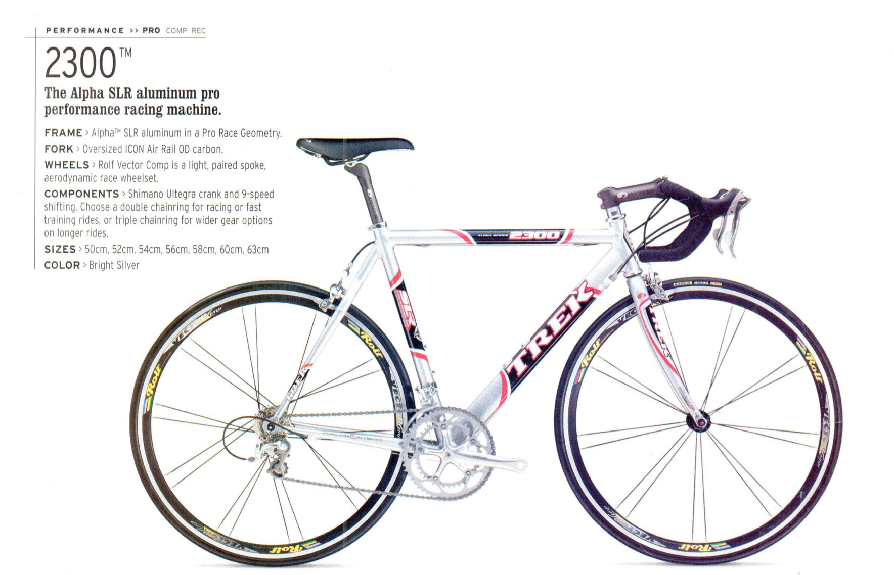 2001 Trek 2300 Silver or Gray