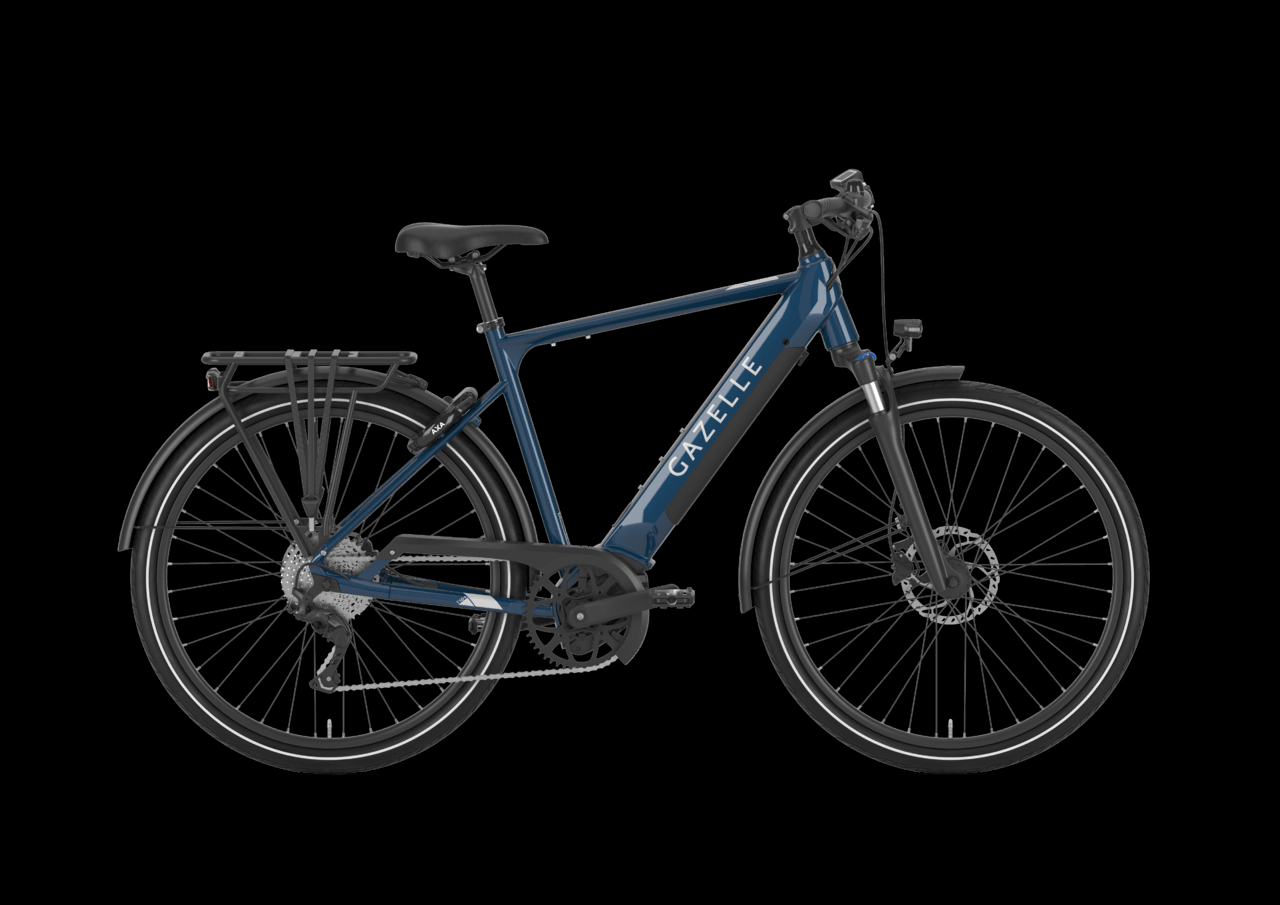 2021 Gazelle Medeo T10+ High-Step Blue