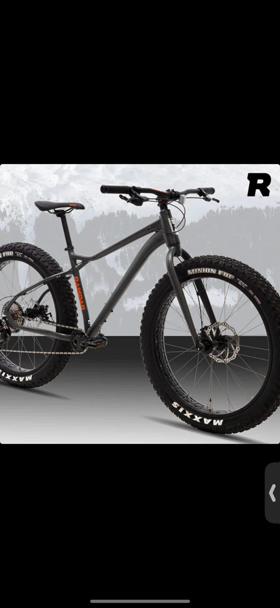 2023 Rampar Fat machine Silver, gray or bare metal