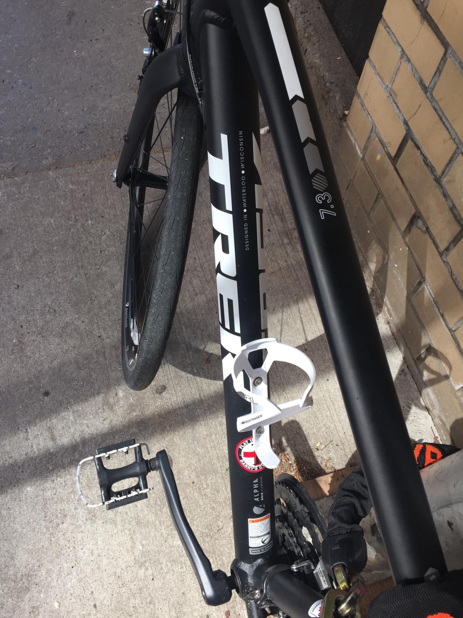 2015 Trek 7.3 Black and White
