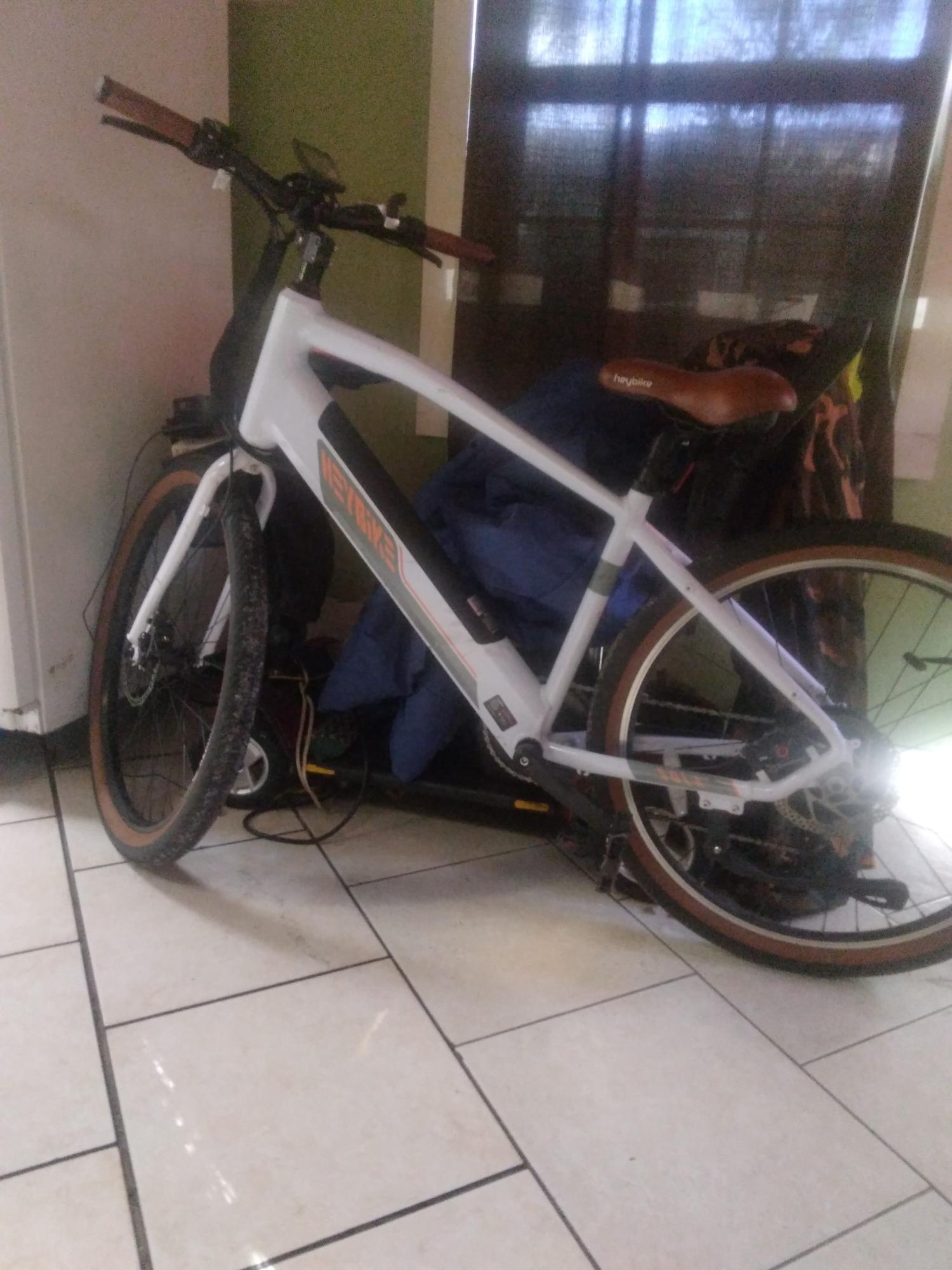 2023 Heybike Sola White and Brown