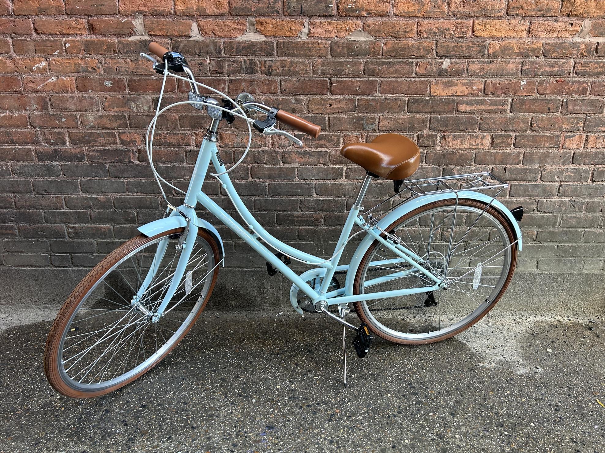 2022 Retrospec Beaumont City Bike Step Through 7 speed Blue