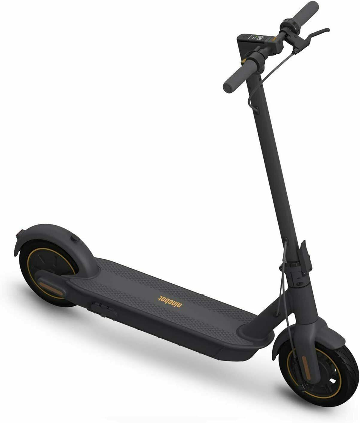2023 Segway Max g30p e-scooter Silver, gray or bare metal