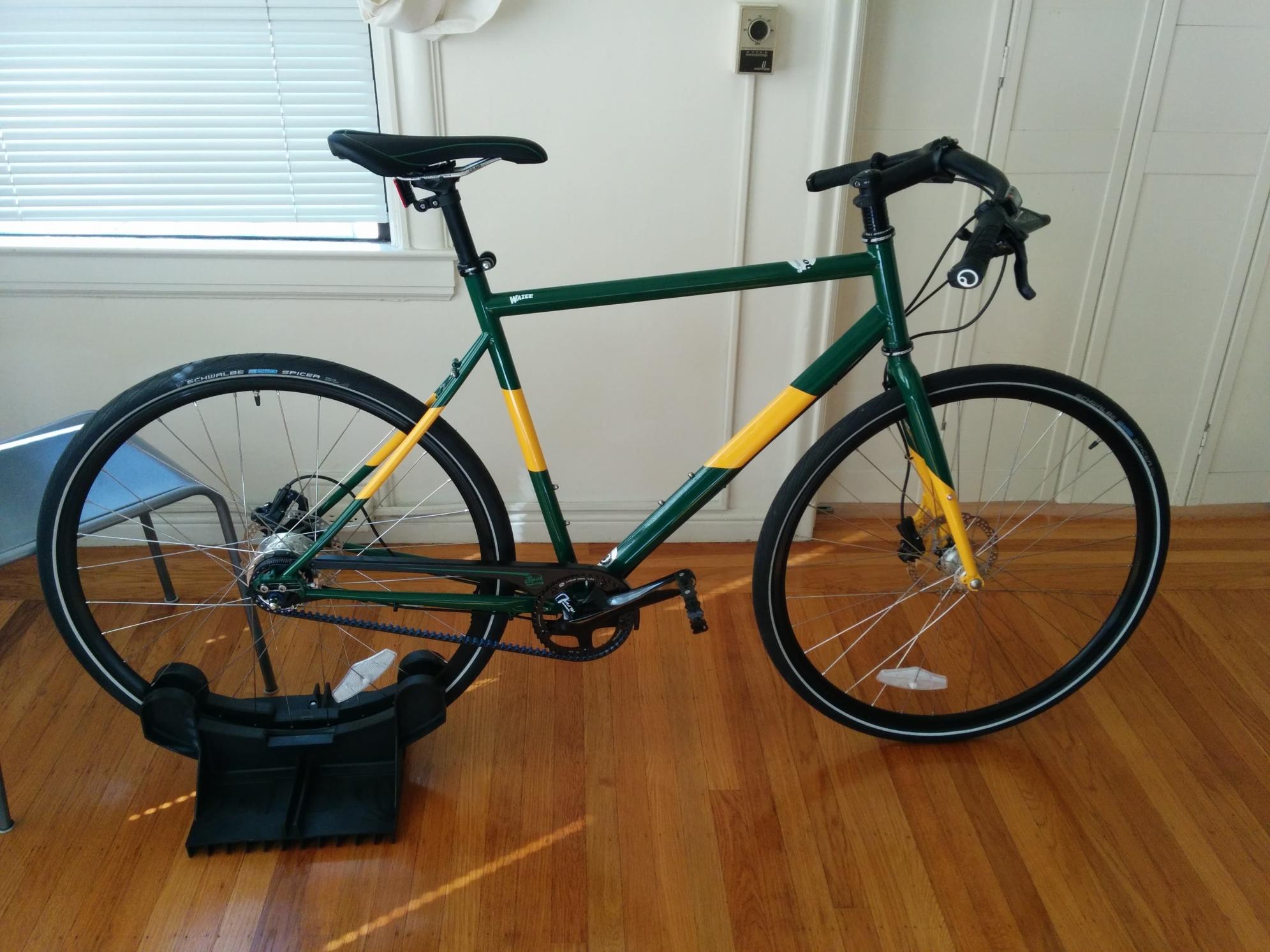 2014 Spot Green and Yellow or Gold