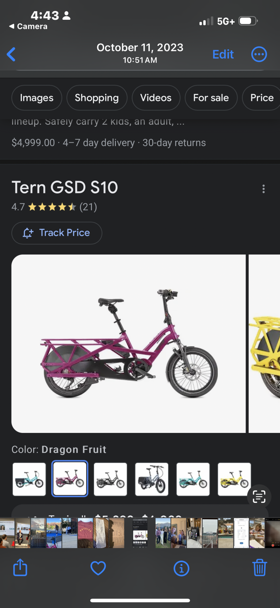 2020 Tern GSD Tern S10 Pink