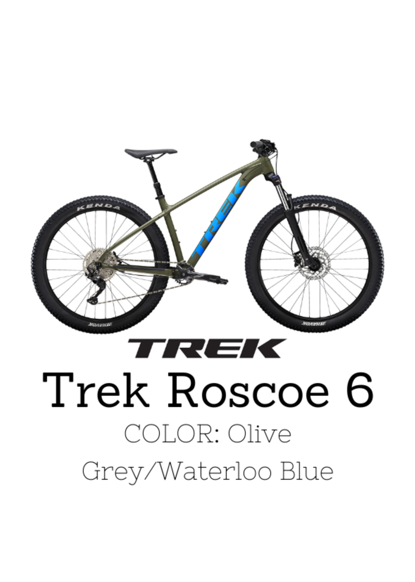 2022 Trek Roscoe 6 Green