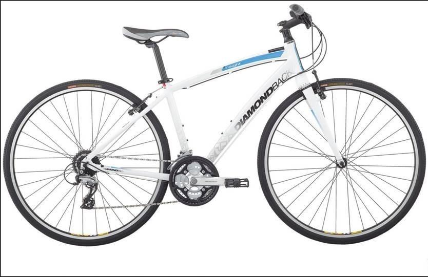 2011 Diamondback Insight bicycle White