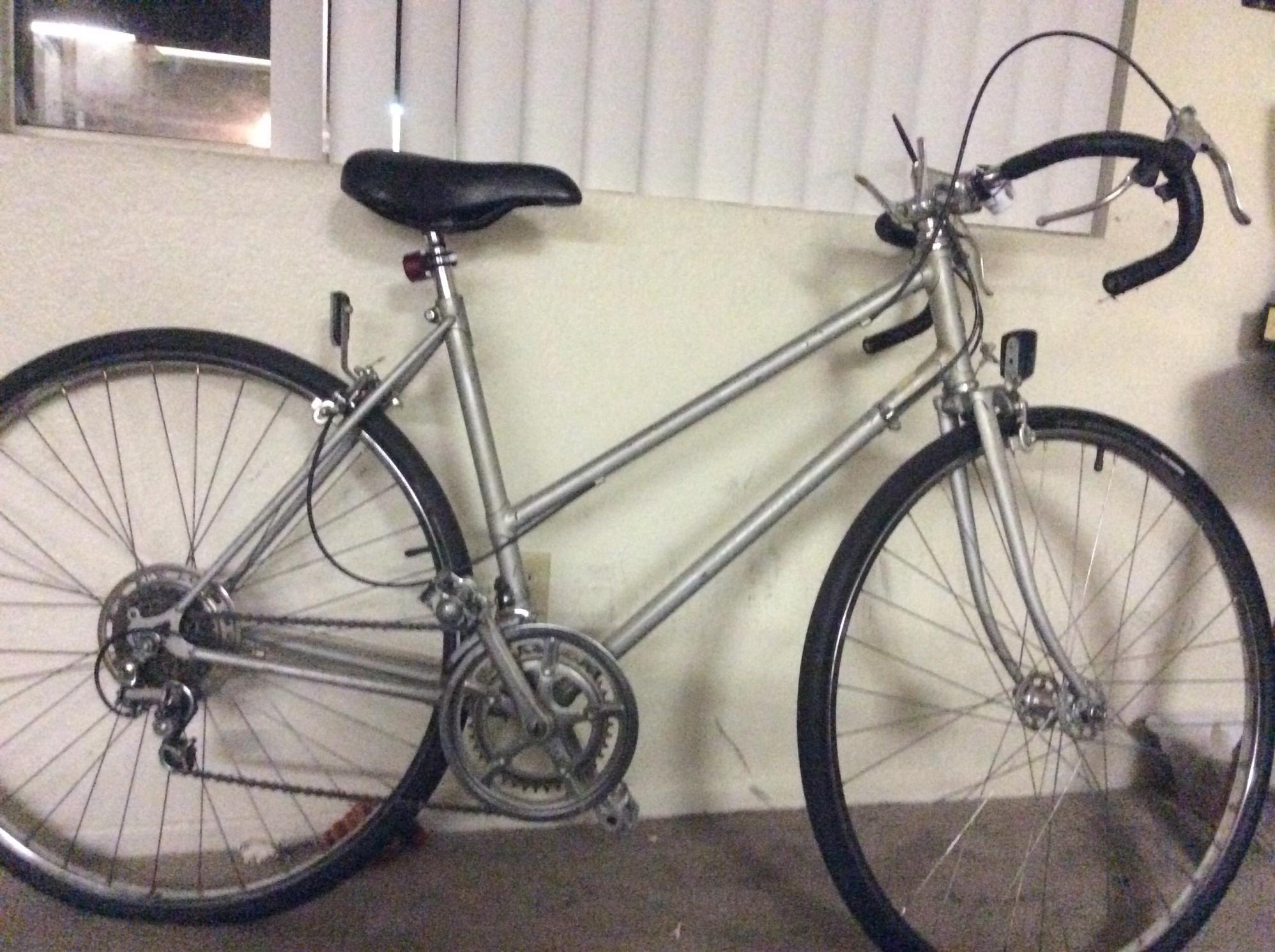 1965 Schwinn Suntour Silver or Gray