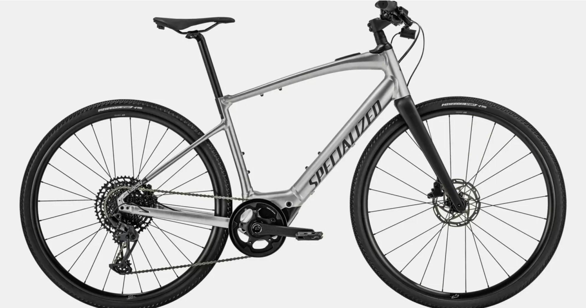 2021 Specialized VADO SL 5.0 EQ Silver, gray or bare metal
