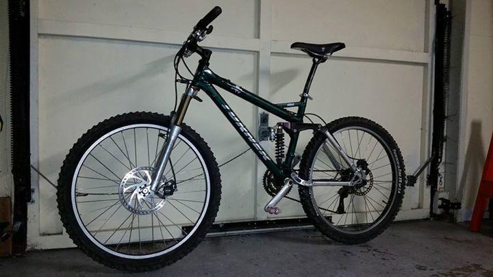 2001 Turner Bicycles RFX Green