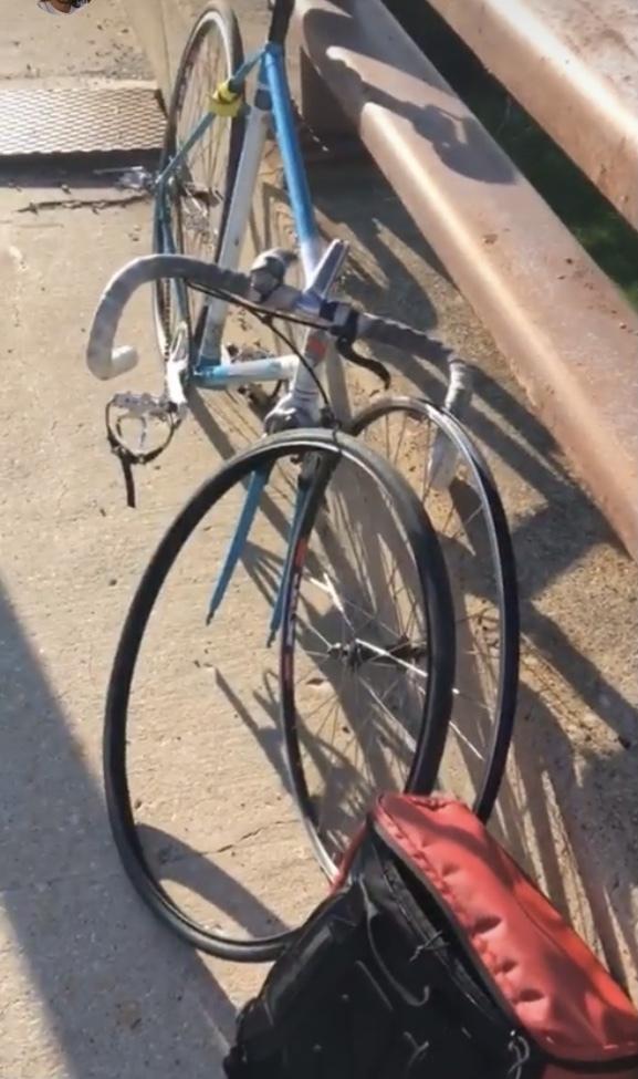 Nishiki Teal and White