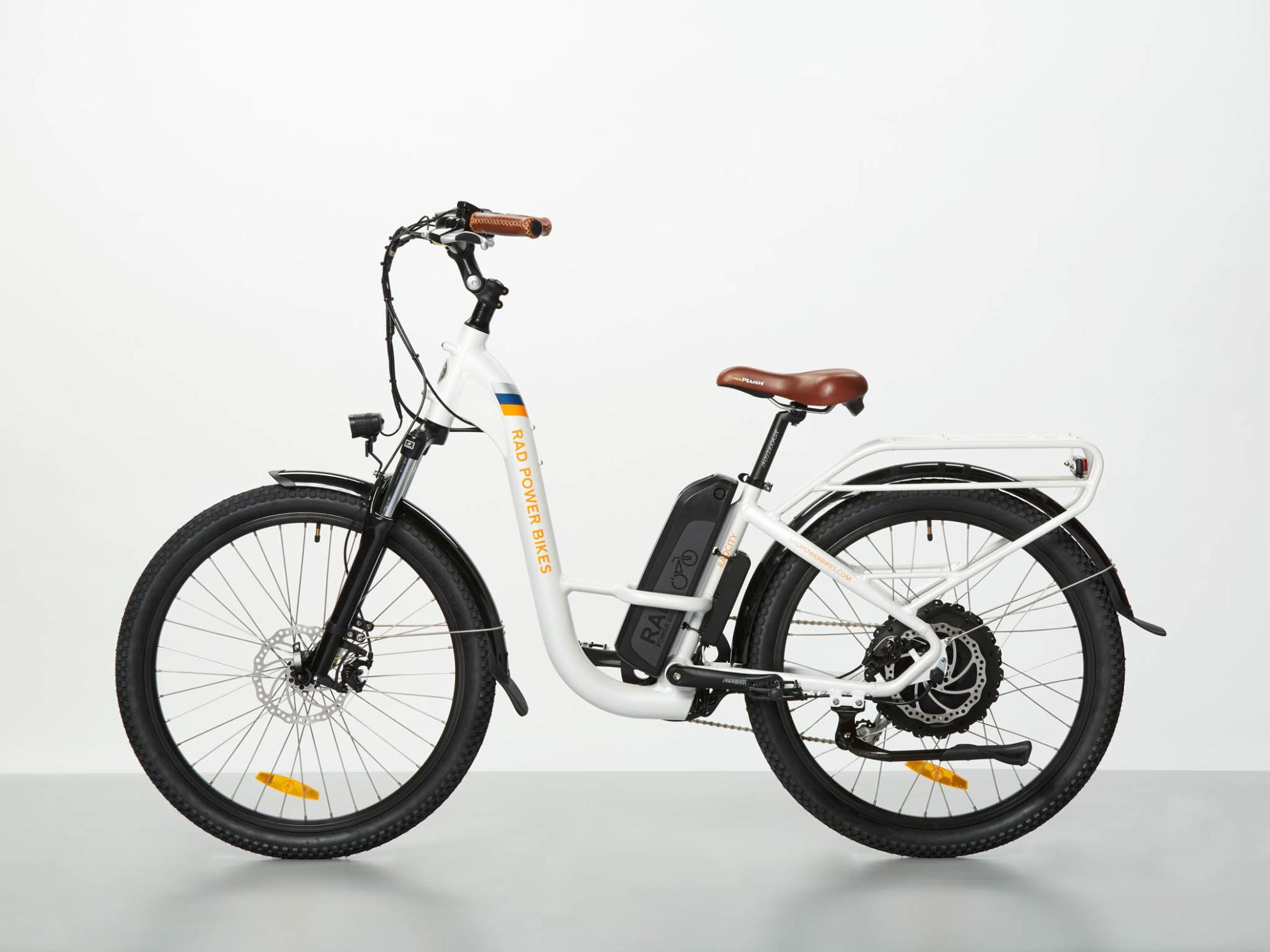 2018 Rad Power Bikes Step-Thru Cruiser White