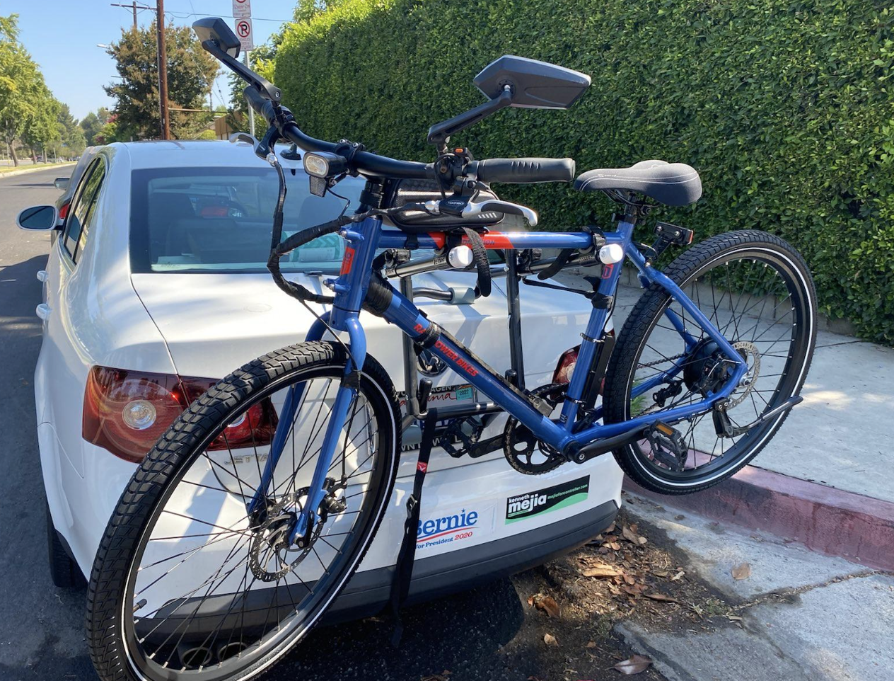 2020 Rad Power Bikes RadMission Blue and Orange