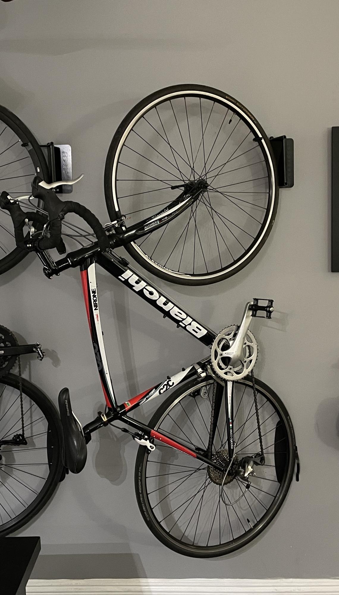 2010 Bianchi via Nirone 7 Sora w/ Black Sora Derai... Black and Red