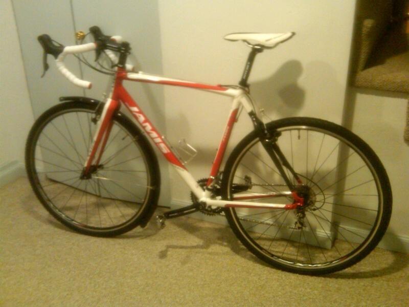 2010 Jamis Nova Pro Red and White