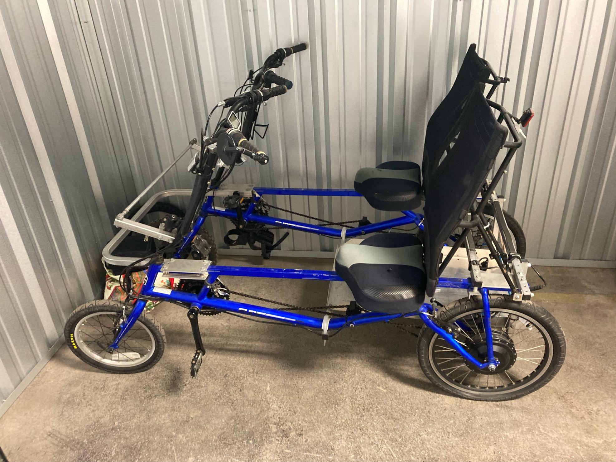 Unknown Side-by-side Tandem (custom-built) Blue