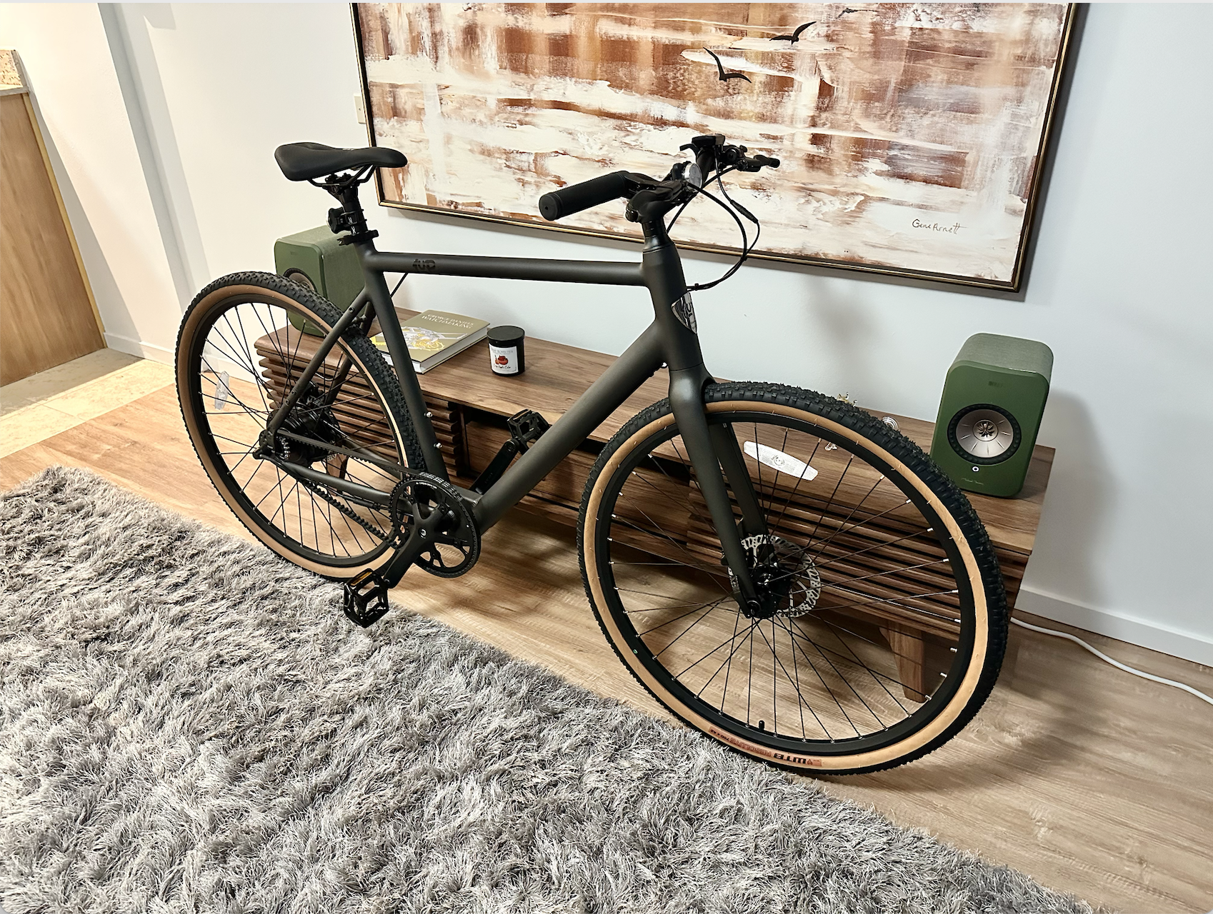 2023 Ride1Up Roadster V2 Gravel Silver, gray or bare metal