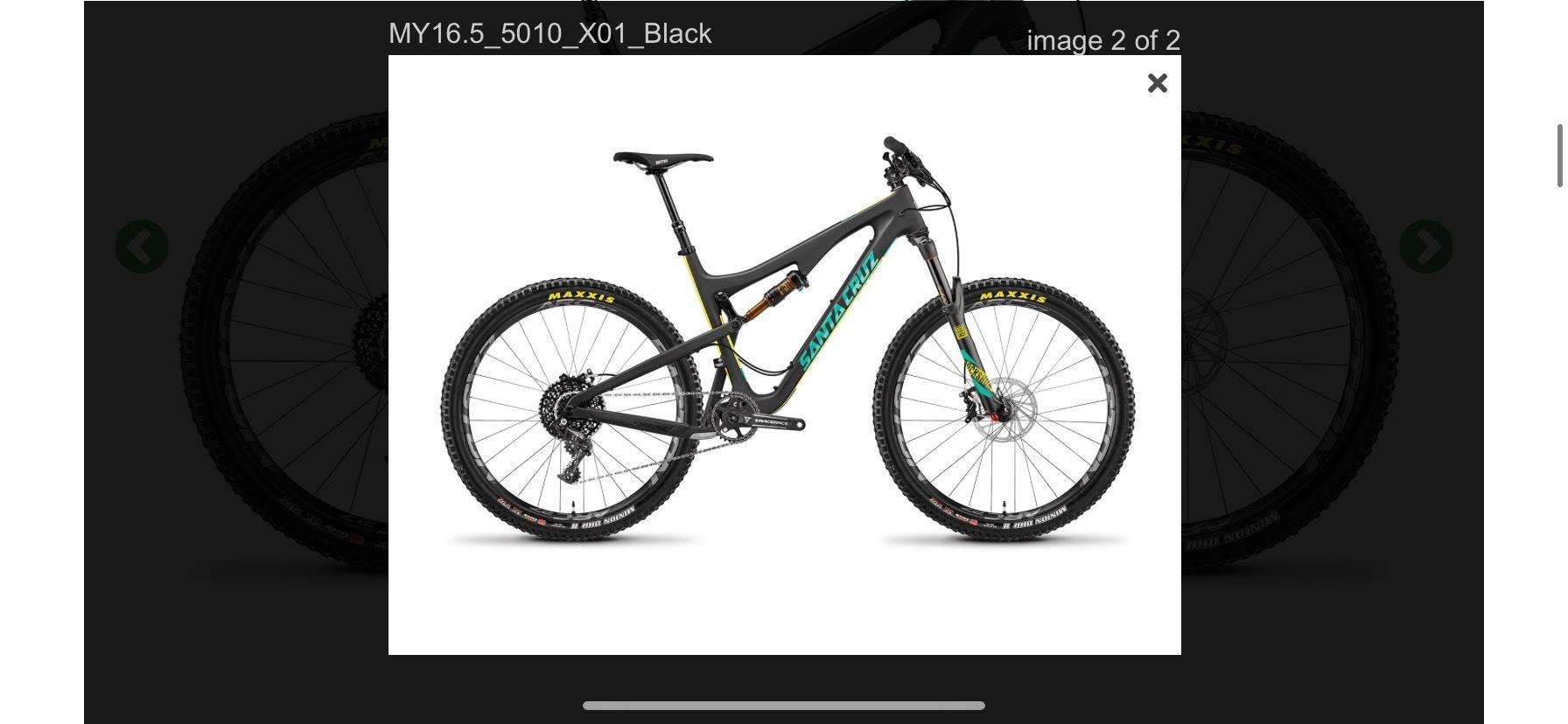 2016 Santa Cruz 5010 CC XL Black