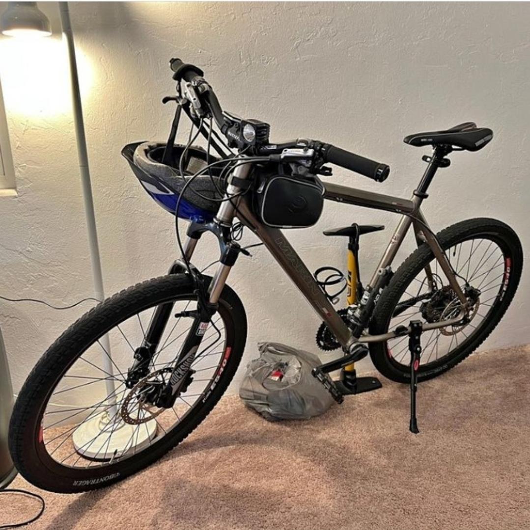 Marin Bikes Nail Trail Silver, gray or bare metal