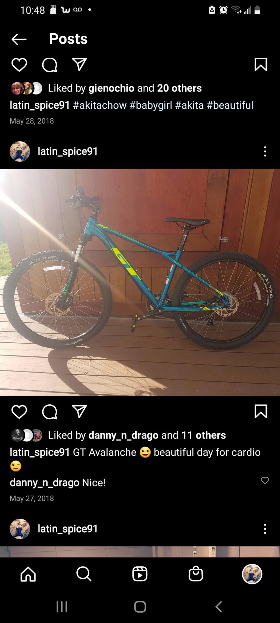 GT Bicycles Mountain Teal