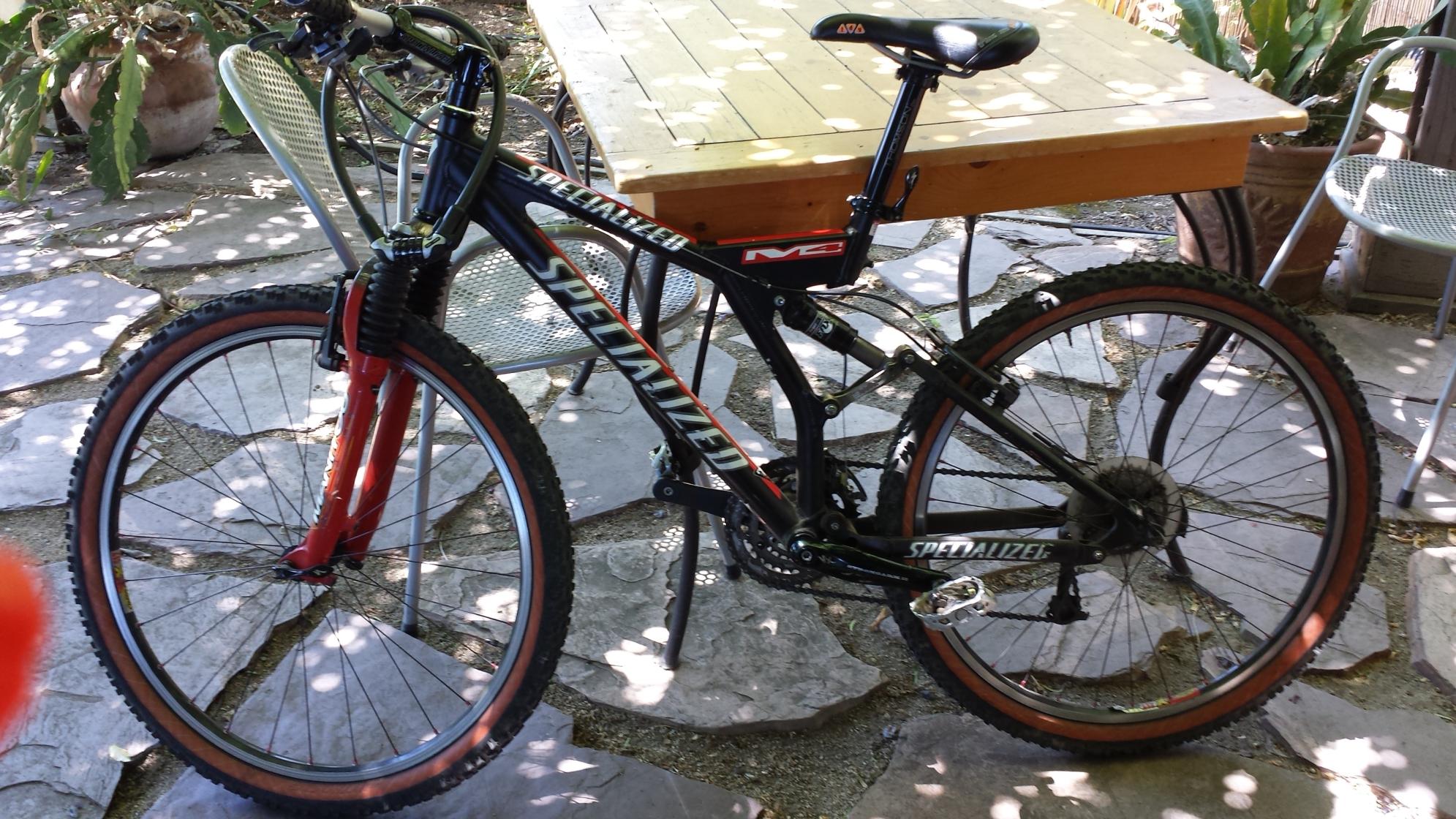 1999 Specialized FSR M2 Black and Red