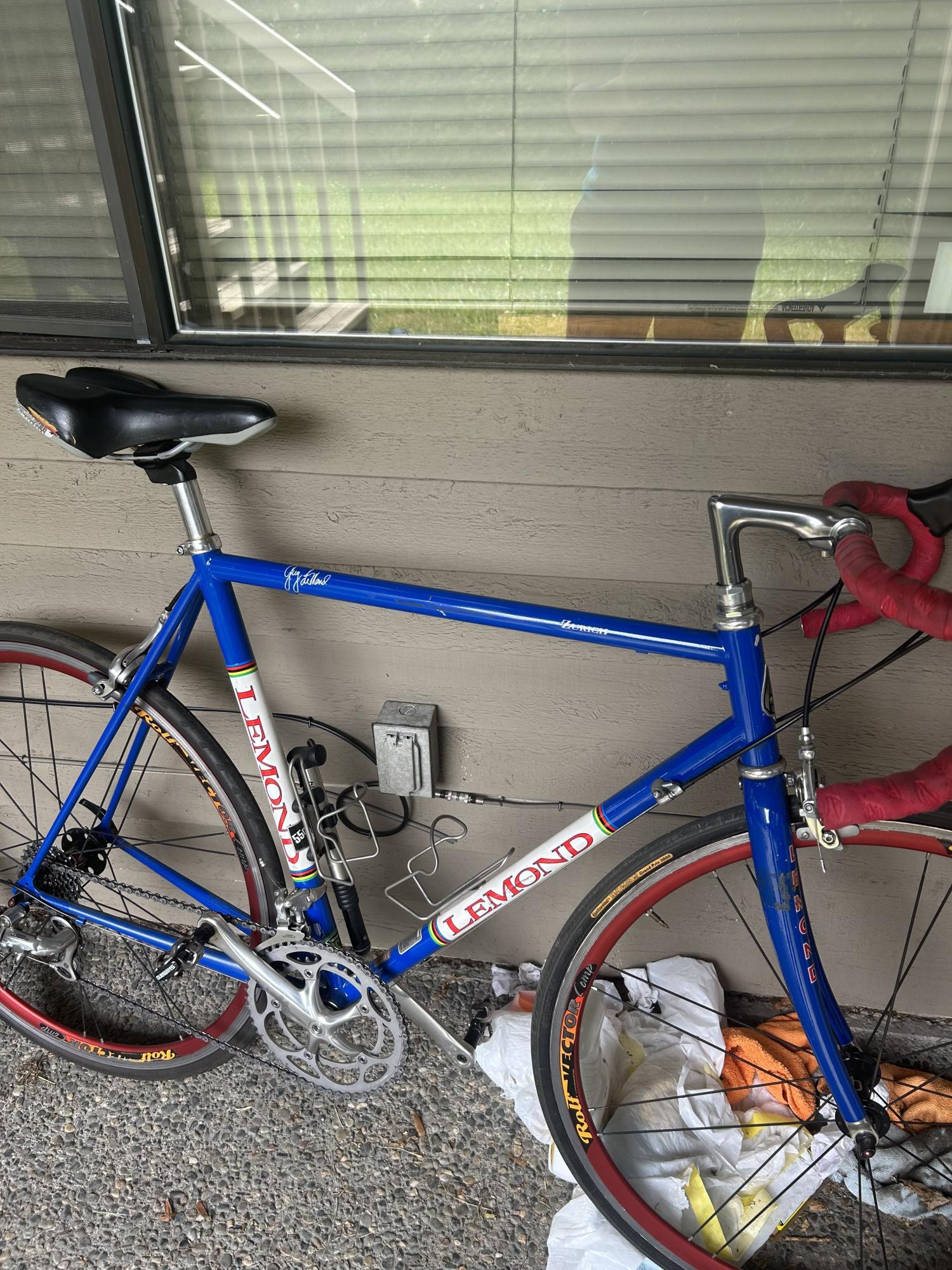 LeMond Zurich Blue, White, and Red