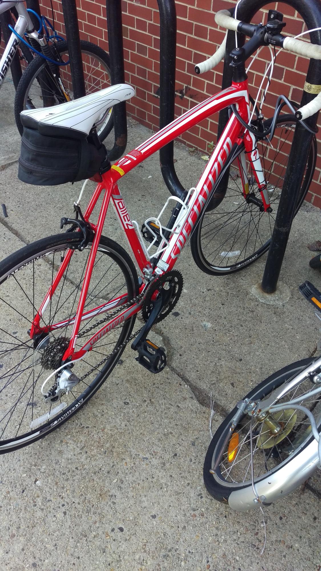 2012 Specialized Allez Comp 105 Compact Red and White