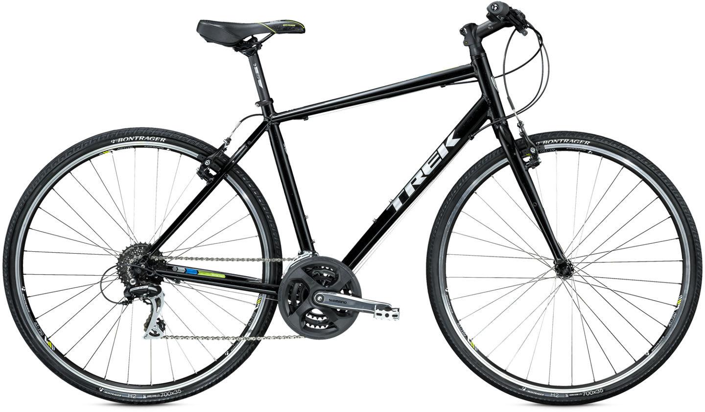 2015 Trek 7.2 FX Black and Green