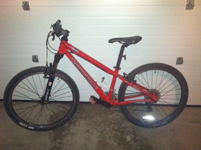 2008 Cannondale F6  Red