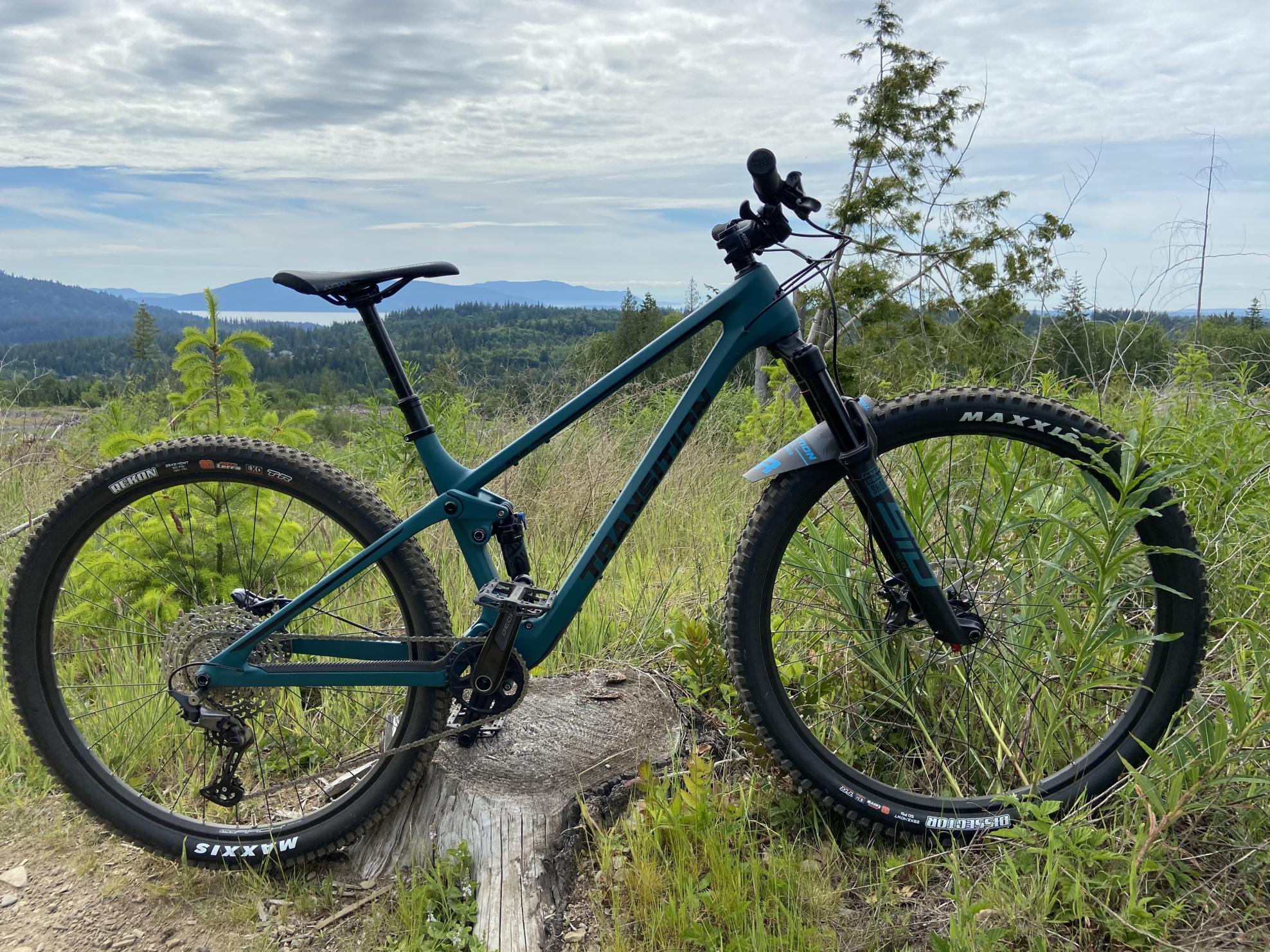 2021 Transition Bikes Spur Green