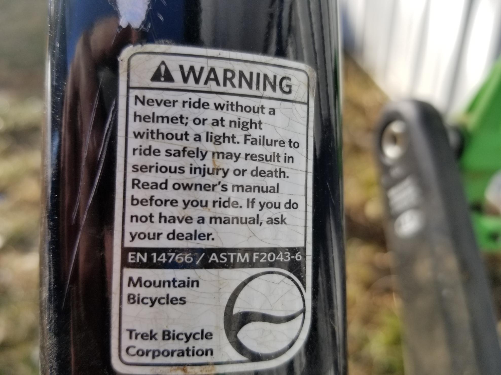 2013 Trek Wahoo Black, Green, and White