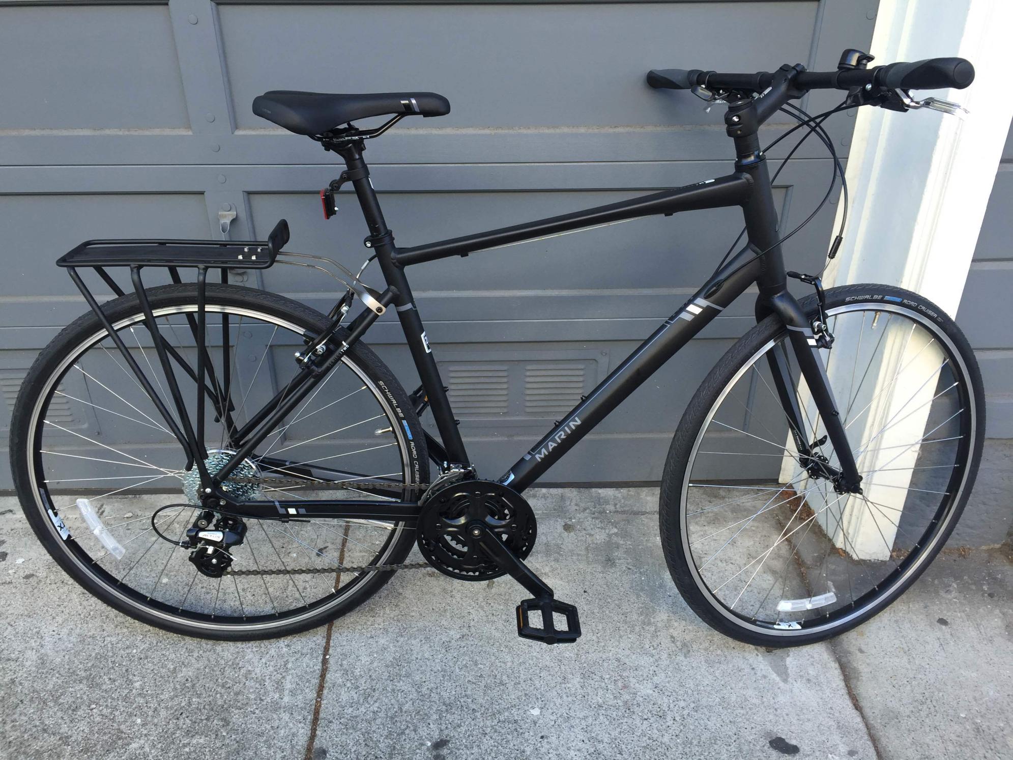 2016 Marin Bikes Fairfax SC1 Black