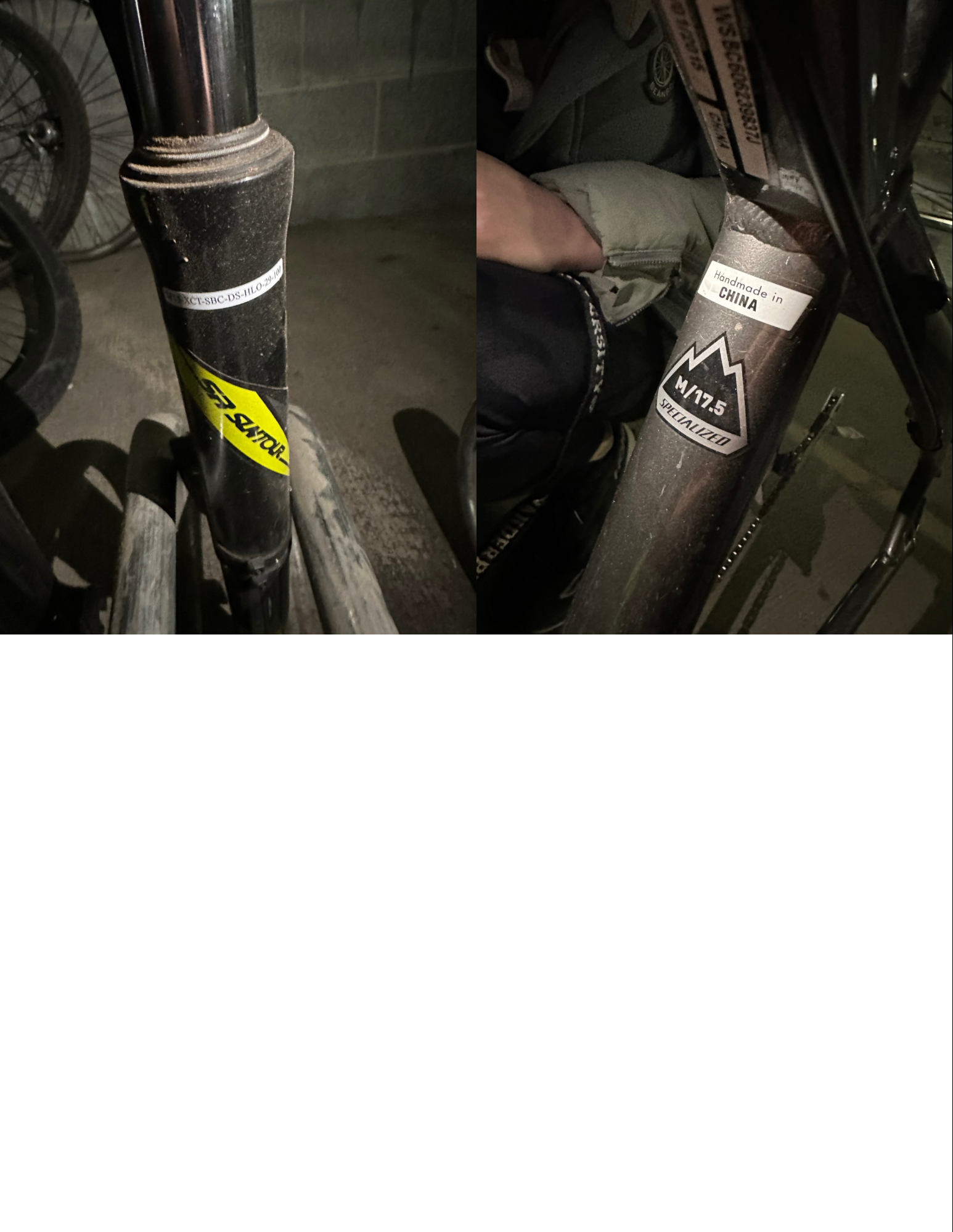 Specialized Rockhopper Silver, gray or bare metal
