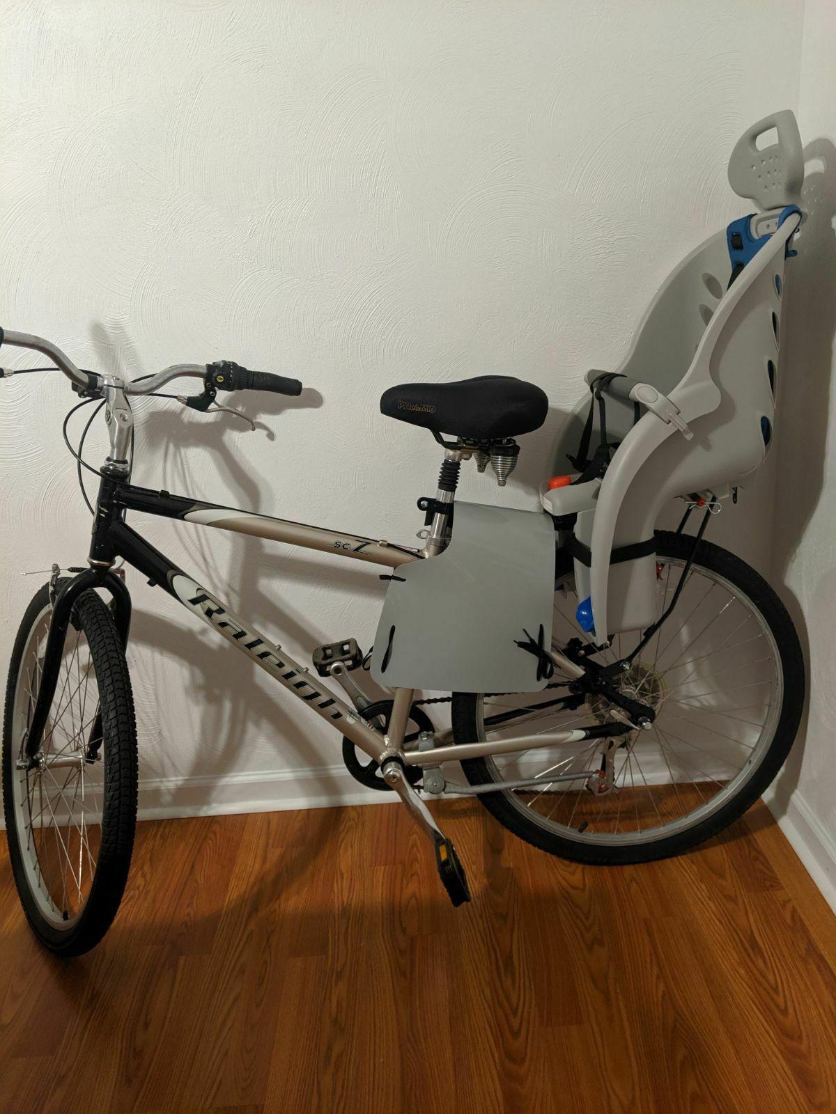 Raleigh SC Z Silver, gray or bare metal and Black