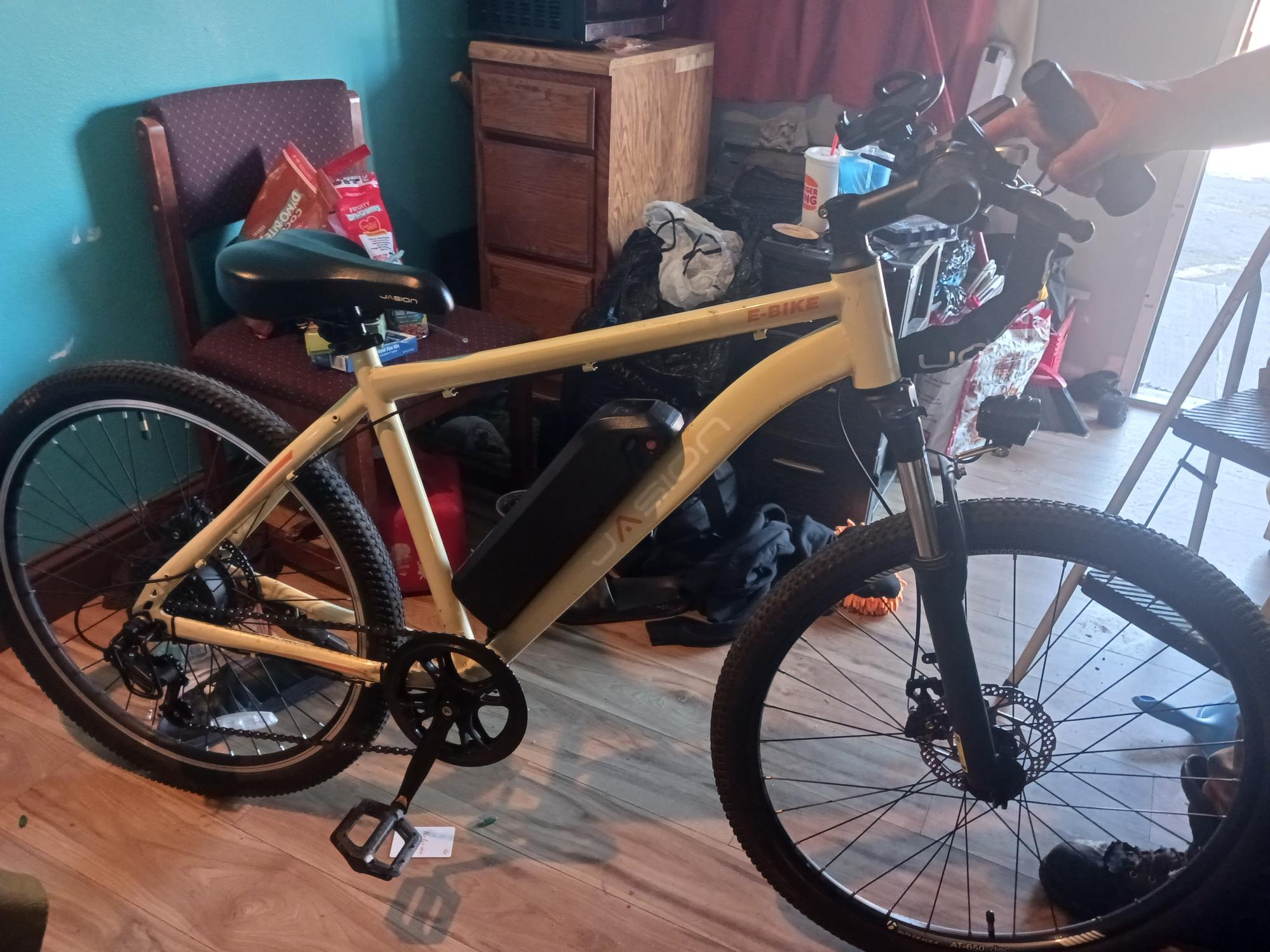 Jasion e-bike Eb5 Yellow or Gold