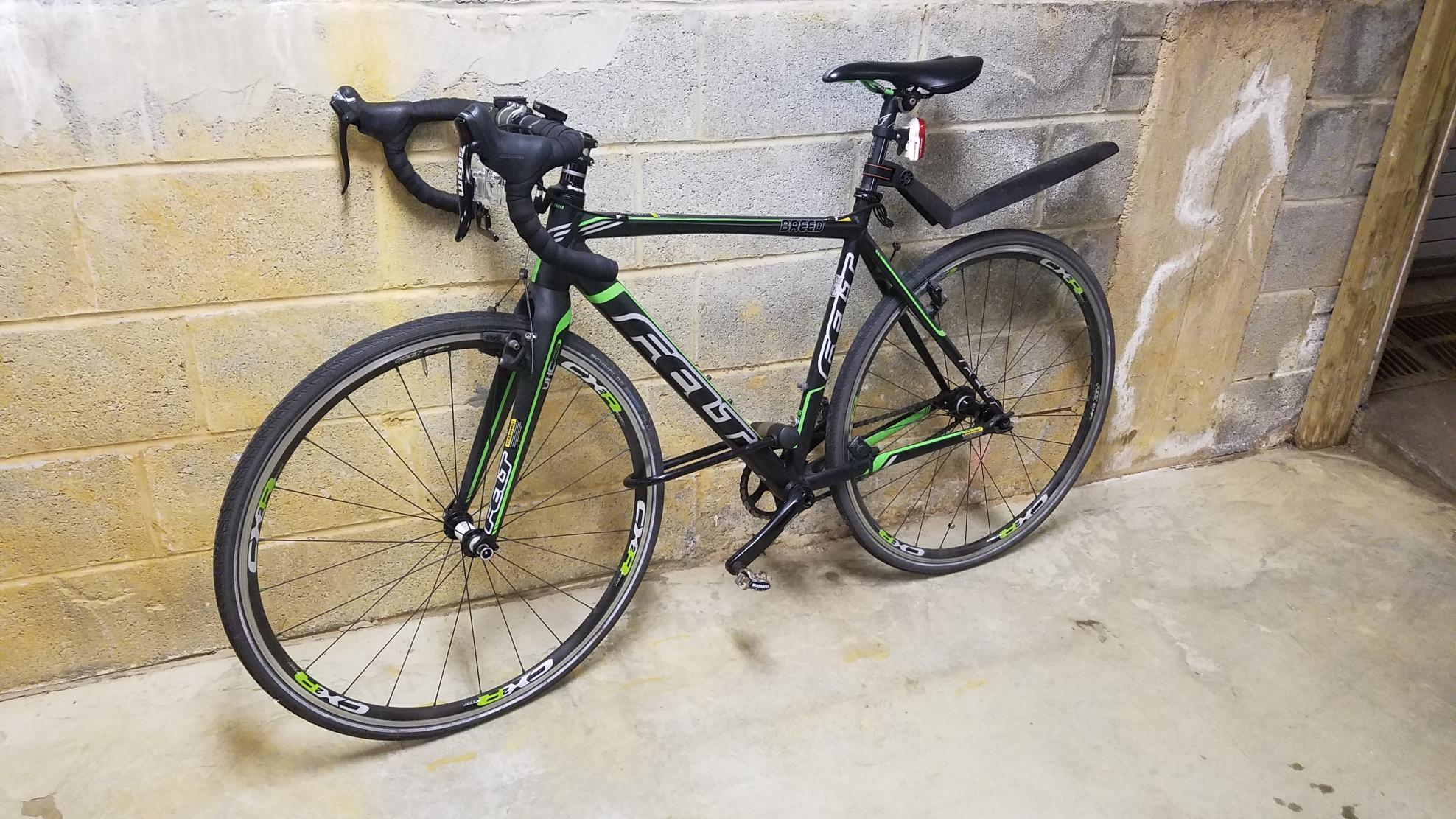 2012 Felt Breed Black and Green