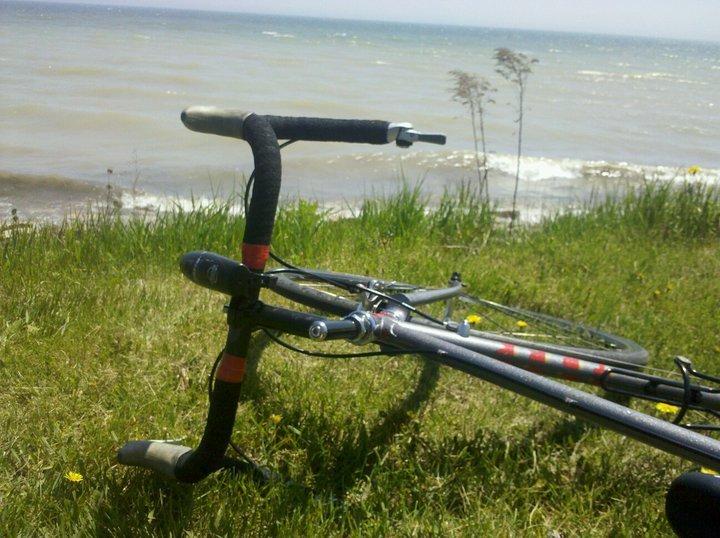 Trek USA 520 Silver or Gray and Red