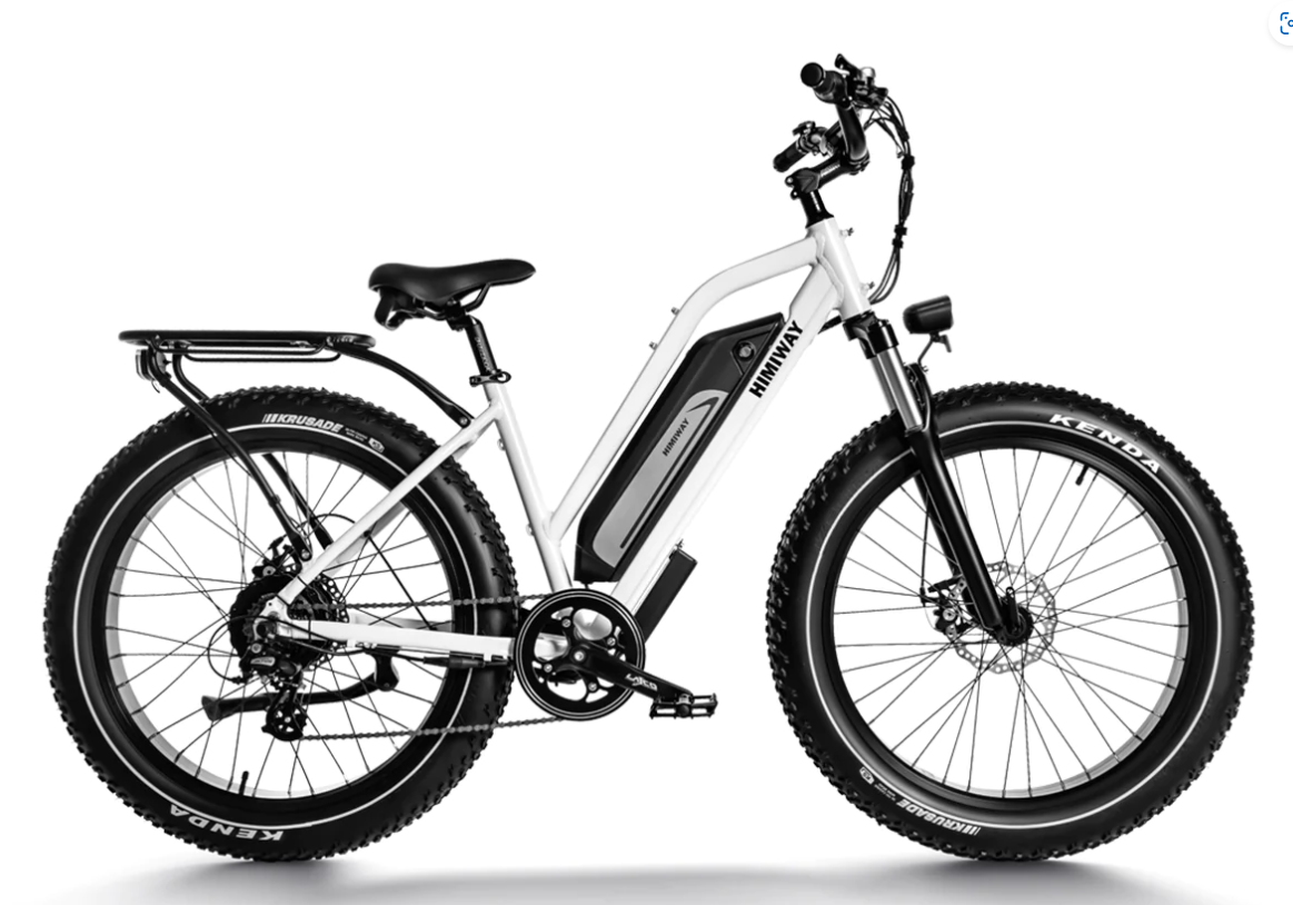 Himiway CRUISER STEP-THRU White