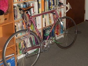 1983 BELLA - Ed Blank (semi custom made) Road bike, italian style Pink and Silver, gray or bare m...