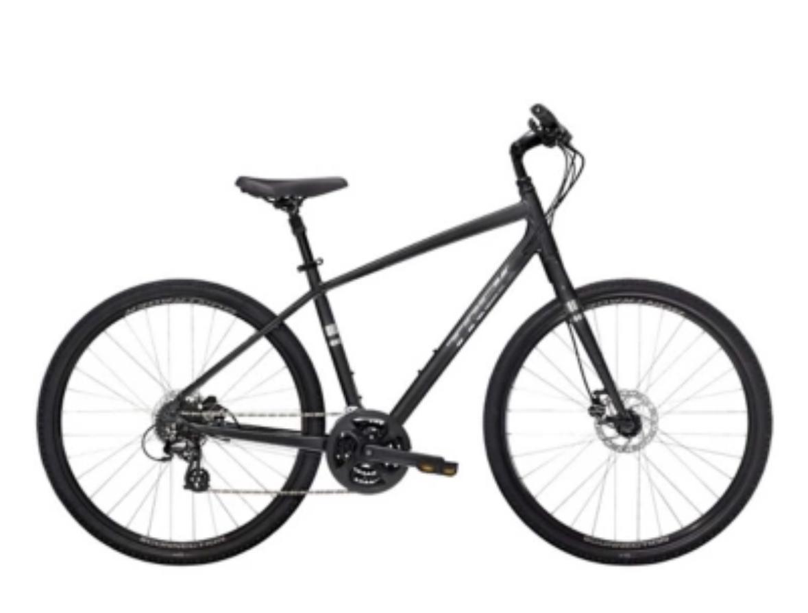 2022 Trek Verve 2 Silver, gray or bare metal