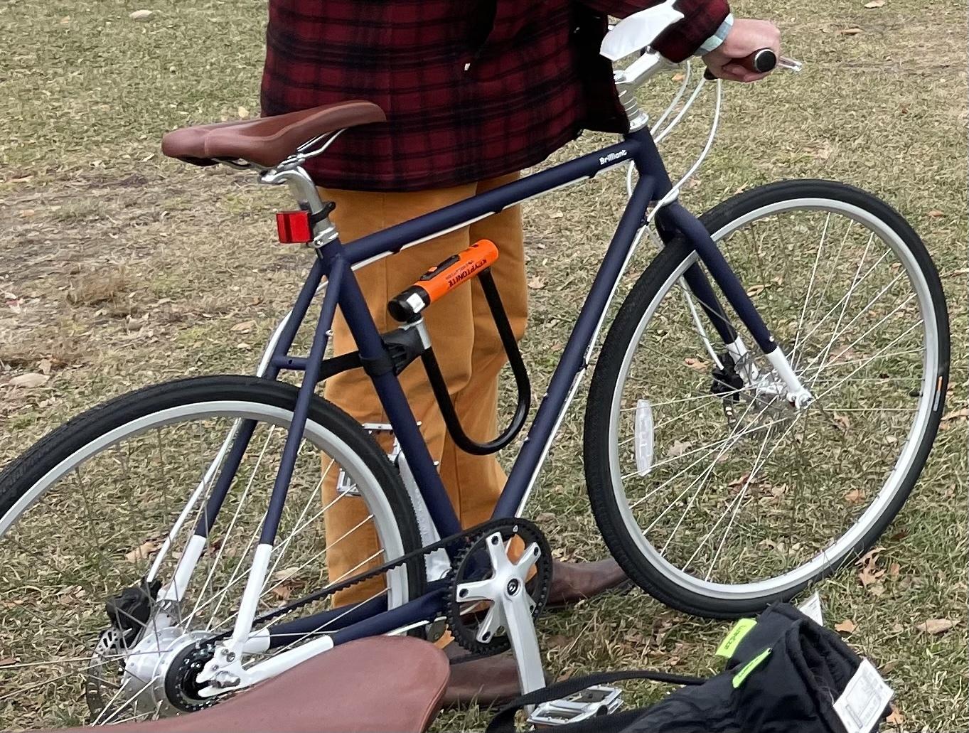 2021 Brilliant Bicycle L-train Blue