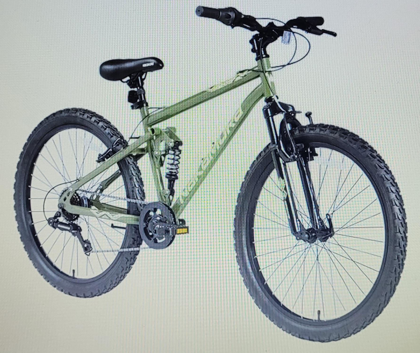 2022 Nakamura full suspension Mountain bike Green