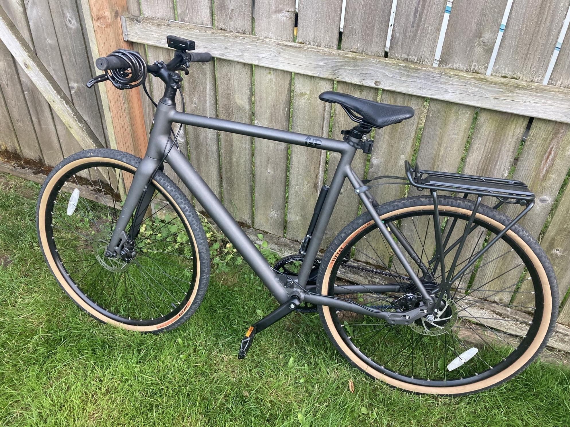 2022 Ride1Up Roadster v2 Silver, gray or bare metal