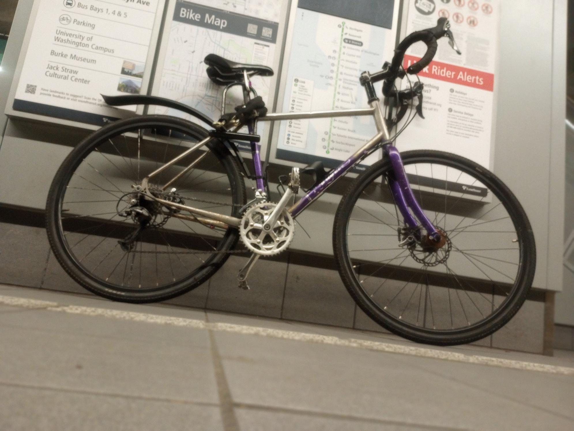 2020 Rodriguez Phinney Ridge Purple and Silver, gray or bare metal