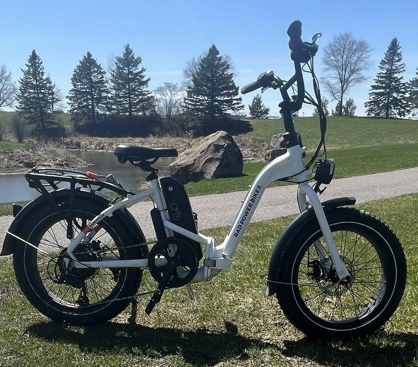 2022 Rad Power Bikes Expand 5 - Step in White