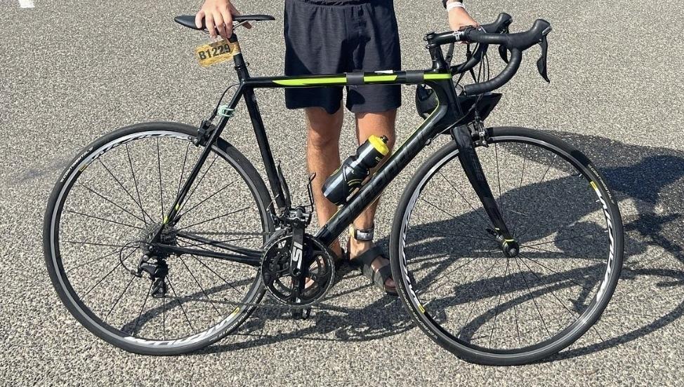 2017 Cannondale Supersix Evo 105 Black and Green