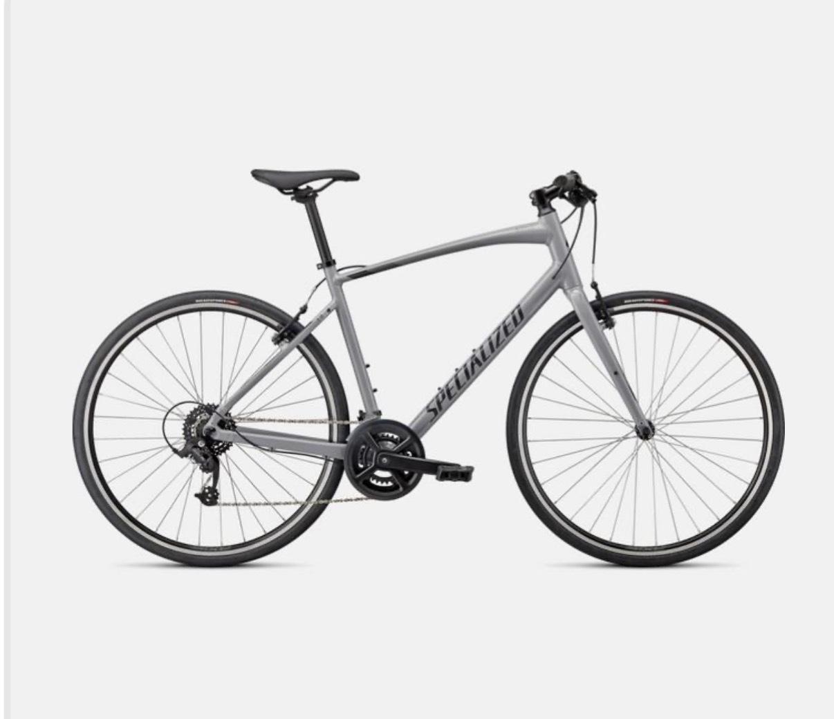 2023 Specialized Sirrus 1.0 Size medium Silver, gray or bare metal