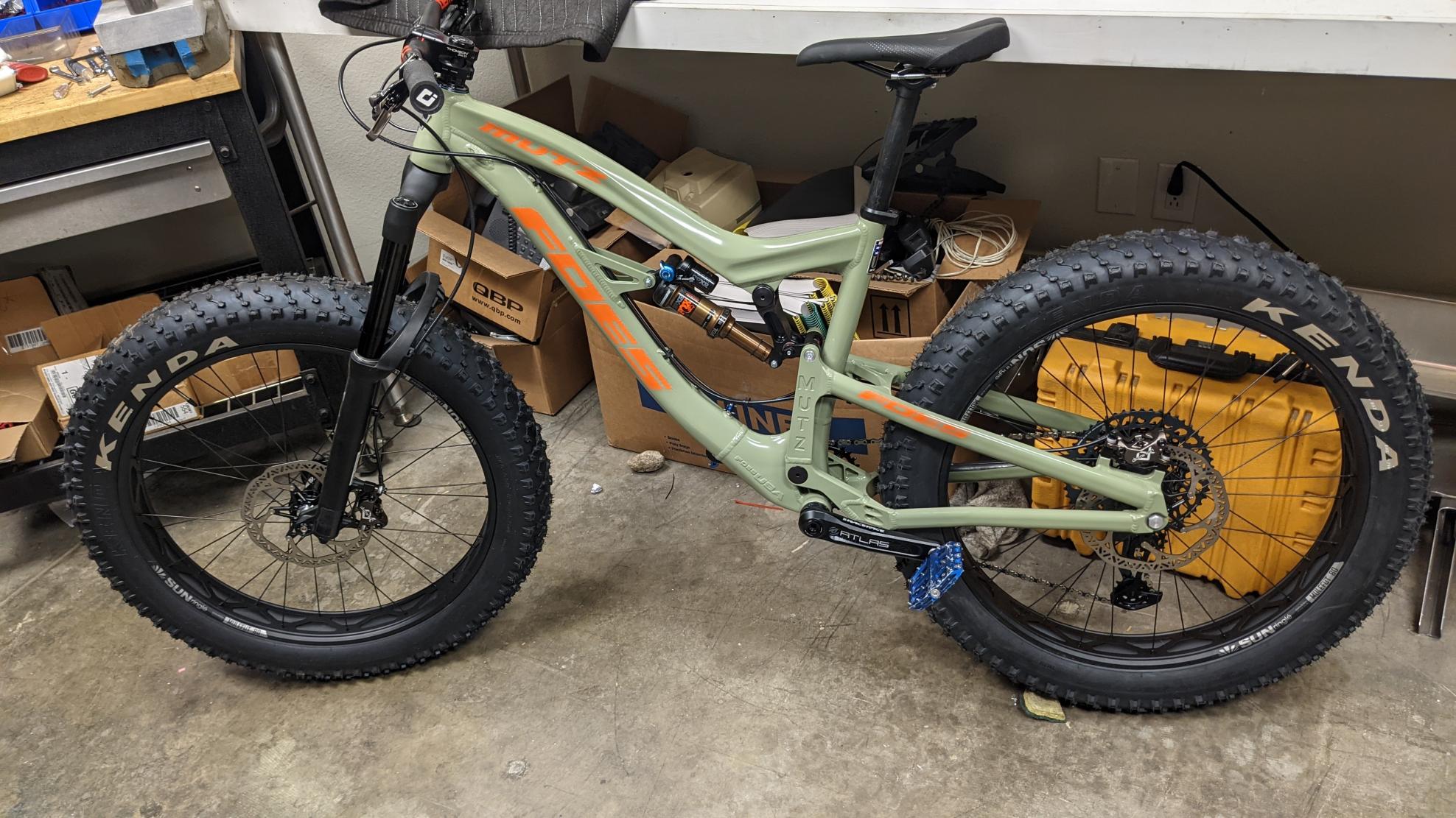 2021 Foes Mountain Bikes Mutz Green