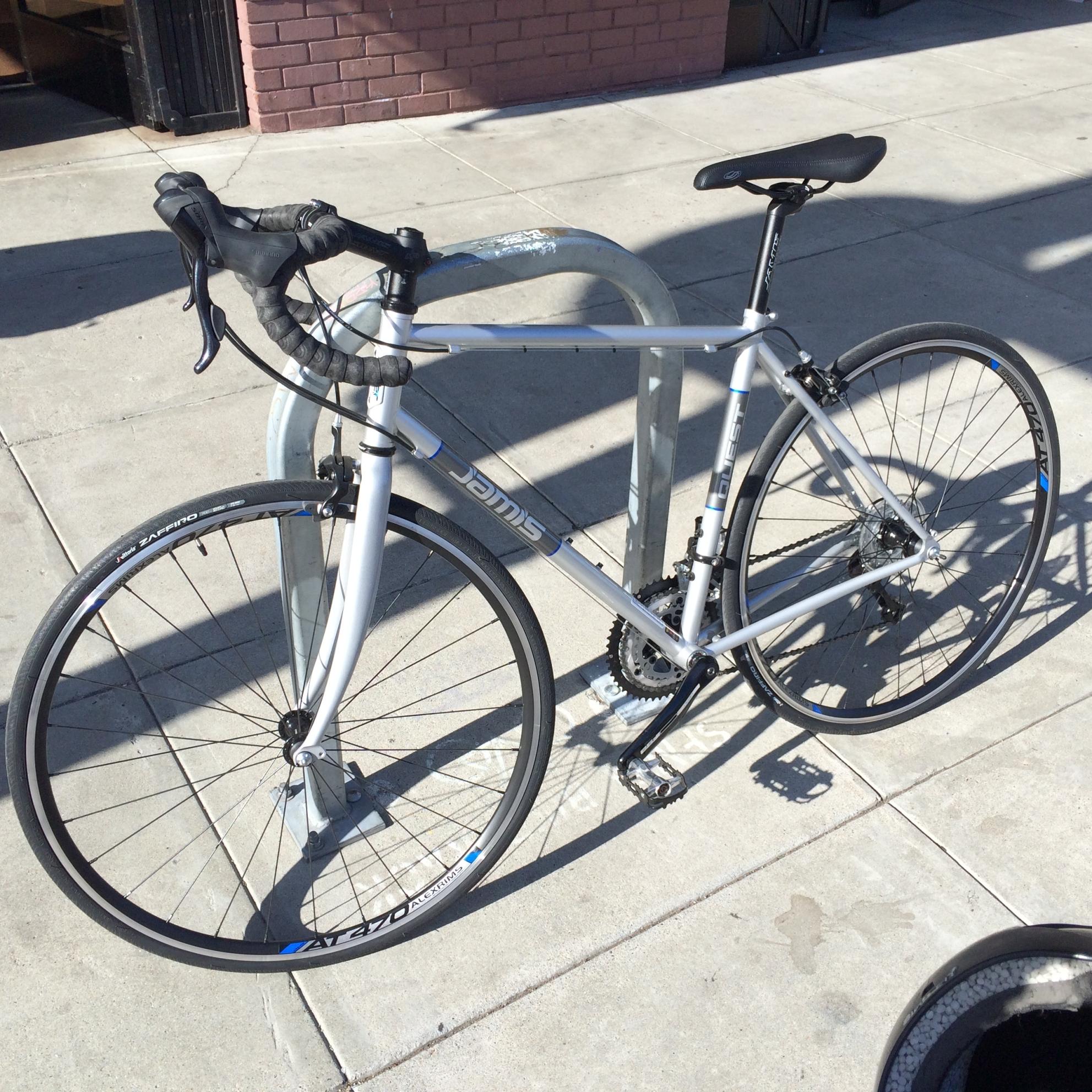 2015 Jamis Quest Silver or Gray